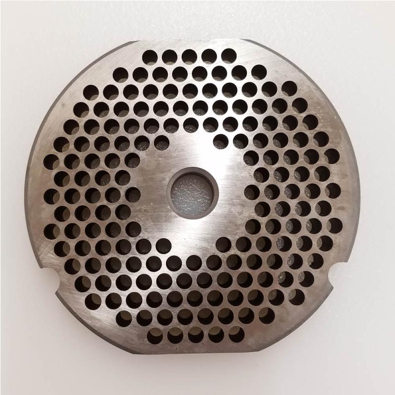 Triumph Meat Grinder Plate Cleveland 32 REVERSIBLE D2 Steel 3/16" Holes (103454)