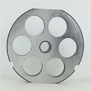 Triumph Meat Grinder Plate Cleveland 32 REVERSIBLE D2 Steel 1" Holes (105039)