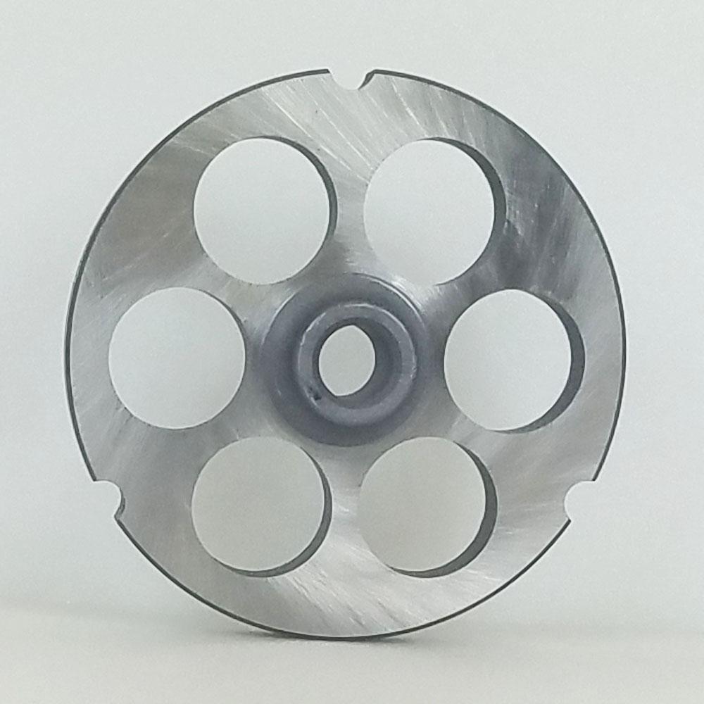 Triumph Meat Grinder Plate Enterprise 32 HUB STYLE D2 Steel 1" Holes (107098)