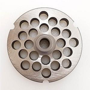 Triumph Meat Grinder Plate Enterprise 32 HUB STYLE D2 Steel 1/2" Holes (104768)