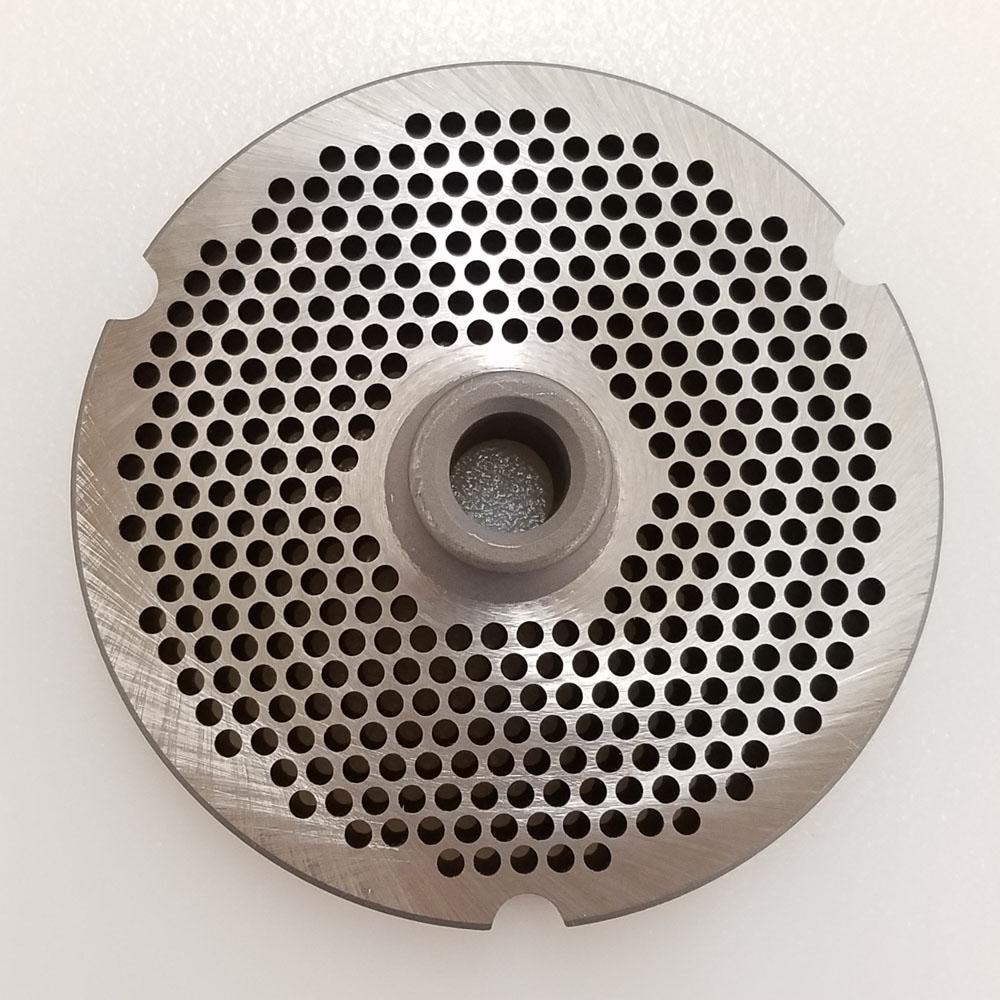 Triumph Meat Grinder Plate Enterprise 32 HUB STYLE D2 Steel 1/8" Holes (104213)