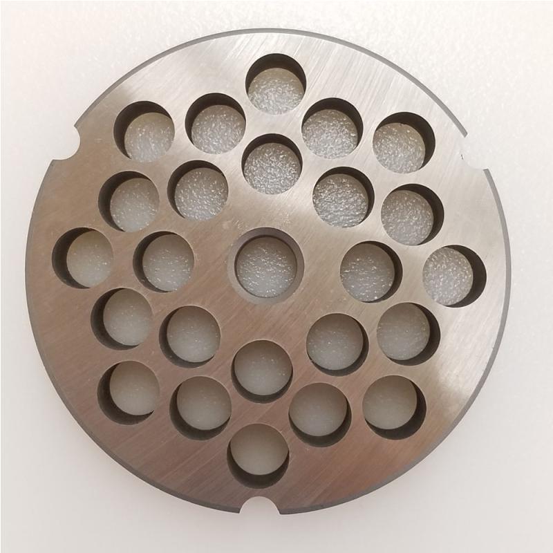Triumph Meat Grinder Plate Enterprise 32 REVERSIBLE D2 Steel 1/2" Holes (103483)