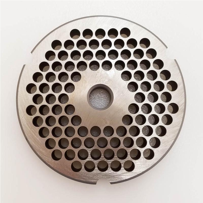 Triumph Meat Grinder Plate Enterprise 32 REVERSIBLE D2 Steel 1/4" Holes