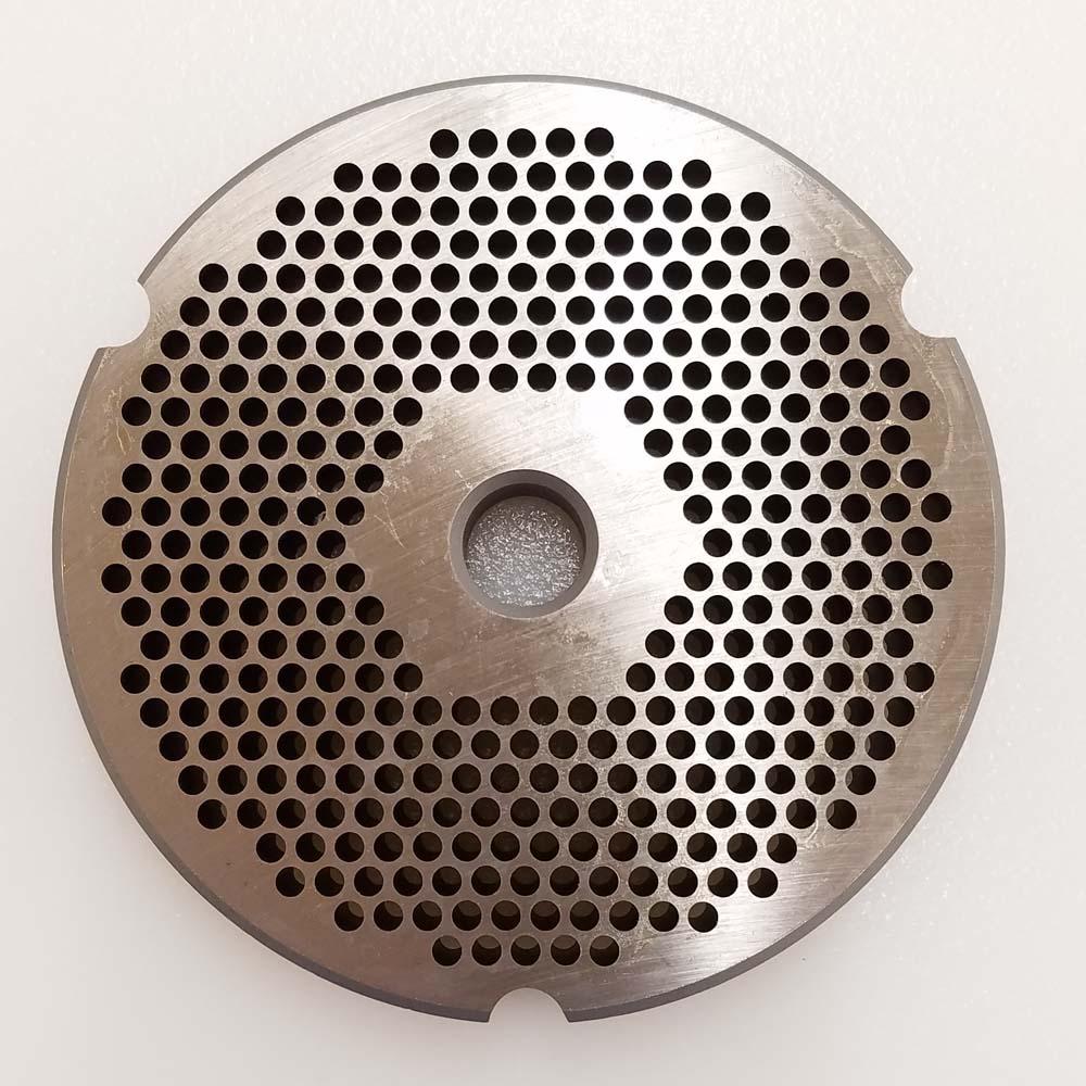 Triumph Meat Grinder Plate Enterprise 32 REVERSIBLE D2 Steel 1/8" Holes