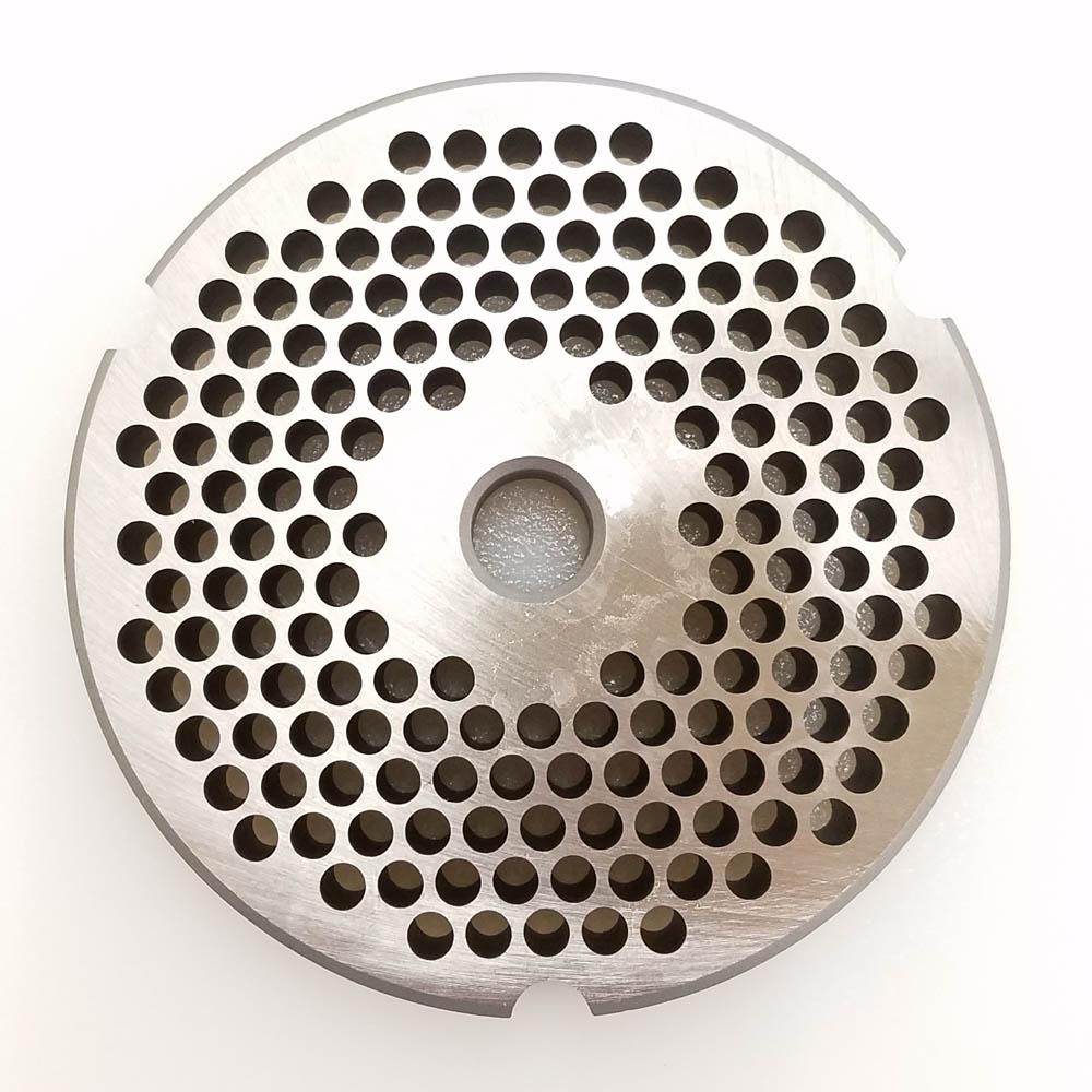 Triumph Meat Grinder Plate Enterprise 32 REVERSIBLE D2 Steel 3/16" Holes