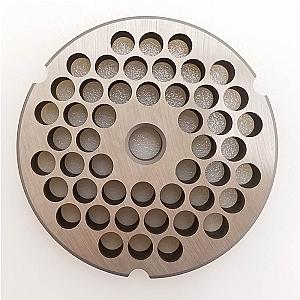 Triumph Meat Grinder Plate Enterprise 32 REVERSIBLE D2 Steel 3/8" Holes