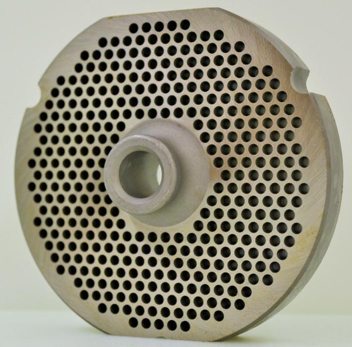 Meat Grinder Plate Triumph #32 Universal HUB STYLE D2 Steel 1/8" Holes