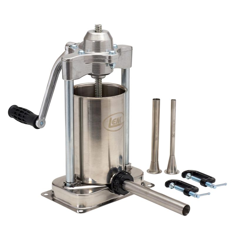 LEM Manual Sausage Stuffer 5LB Vertical Stainless Steel