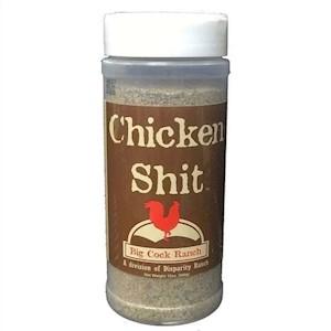 Chicken Shit Poultry Seasoning 12 Oz Bottle