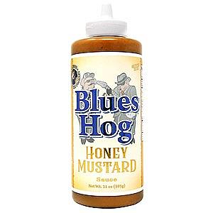 Blues Hog Honey Mustard Sauce 21 Ounce Squeeze Bottle