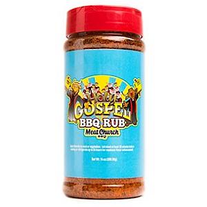 Meat Church The Holy Gospel BBQ Rub 14 Ounce Shaker