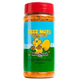Meat Church Deez Nuts Honey Pecan BBQ Rub 14 Ounce Shaker