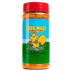 Meat Church Deez Nuts Honey Pecan BBQ Rub 14 Ounce Shaker