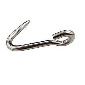 Stainless Steel Single Trolley Hook 1/2 x 6 Inch