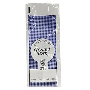 1LB Ground Pork Bag Printed "Not For Sale"