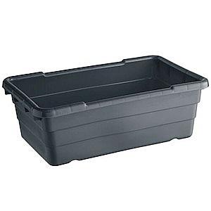 Black Poly Meat Tote