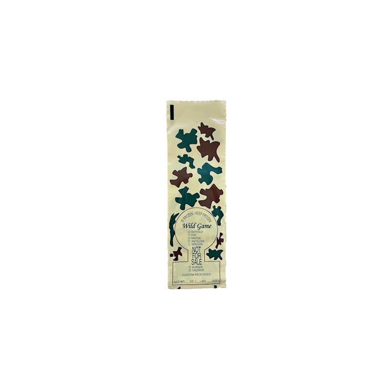 2lb Camo Print Wild Game Bag Printed "Not For Sale"