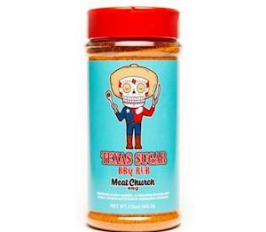 Meat Church Texas Sugar BBQ Rub 12 Ounce Shaker