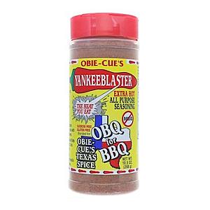 Obie-Cue's YankeeBlaster Extra Hot All Purpose Seasoning 10.5 OZ