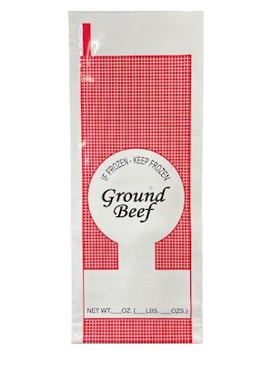 Retail Ground Beef 2lb Bag Case of 1000