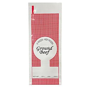 Retail Ground Beef 2lb Bag Case of 1000