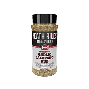 Heath Riles Garlic Jalapeno Rub 12oz