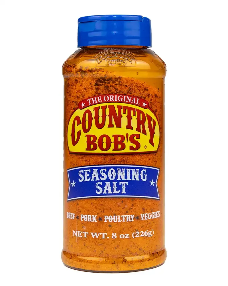 Country Bob's Seasoning Salt 8 Oz Bottle