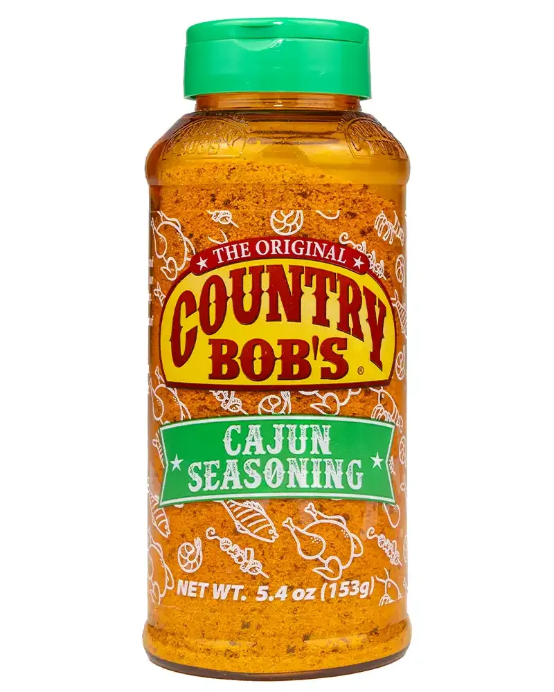 Country Bob's Cajun Seasoning 5.4 Oz Bottle