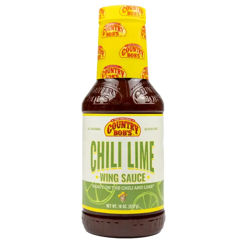 Country Bob's Chili Lime 18oz Bottle