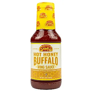 Country Bob's Hot Honey Buffalo Wing Sauce 18oz Bottle