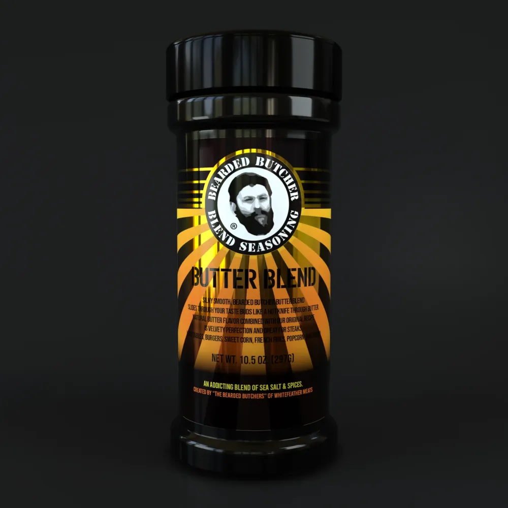 Bearded Butcher Butter Blend Seasoning 10.5oz Shaker