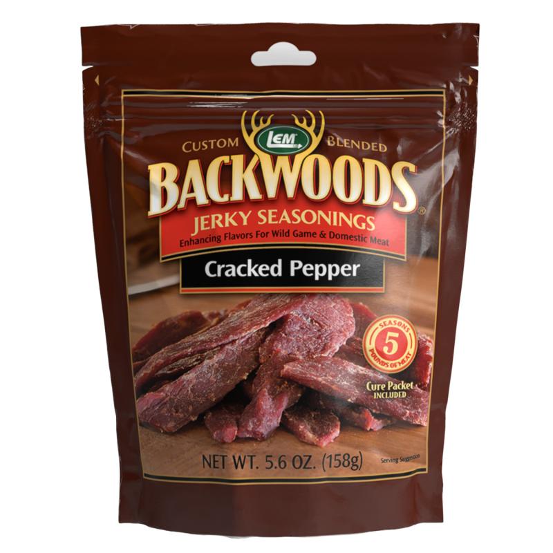 BackWoods Jerky Seasonings Cracked Pepper