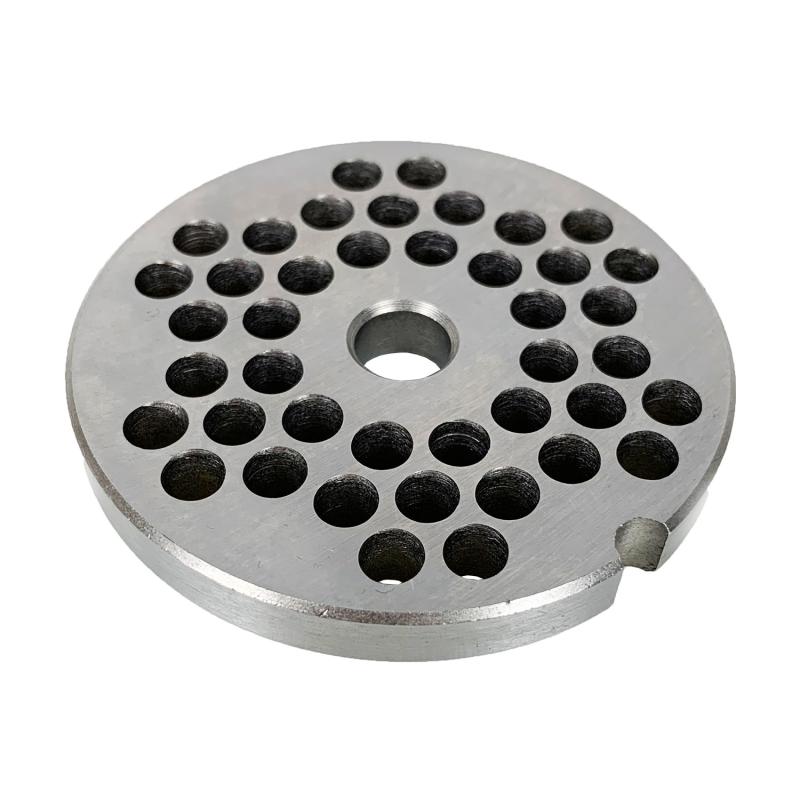 Meat Grinder Plate #10/12 LEM SS Reversible 4.5mm Holes (046SS)