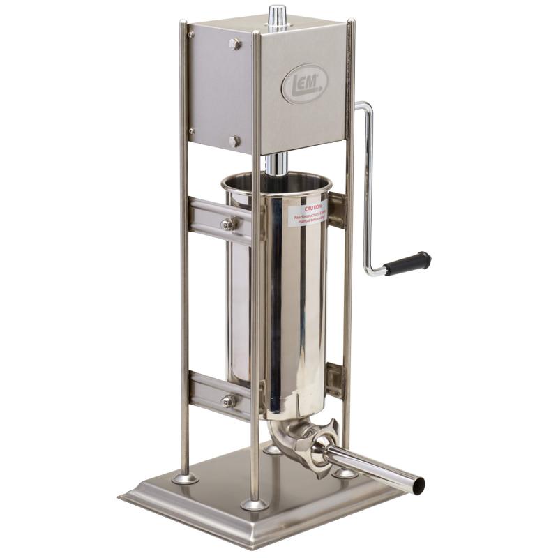 LEM Manual Sausage Stuffer 10LB Vertical Stainless Steel