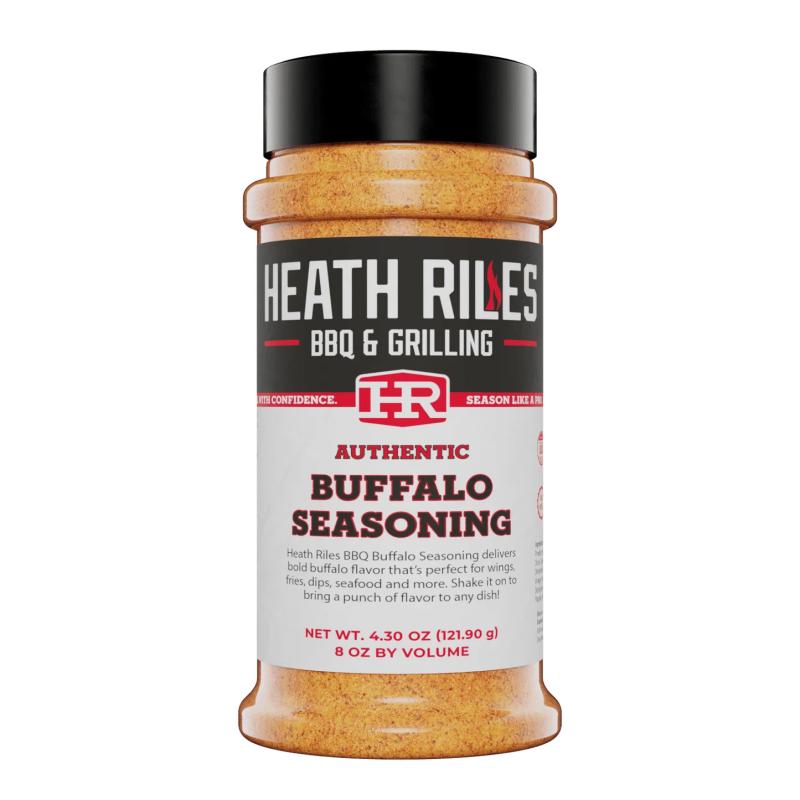 Heath Riles Buffalo Seasoning 4.30oz Bottle