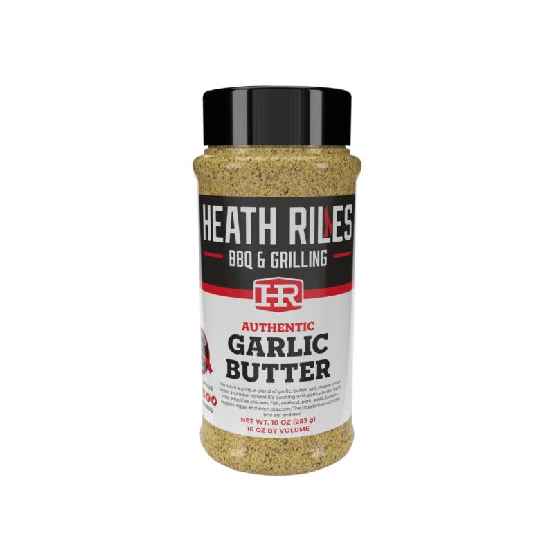 Heath Riles Garlic Butter Seasoning 10oz Bottle