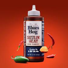Blues Hog Sizzlin' Heat BBQ Sauce 22 Ounce Squeeze Bottle