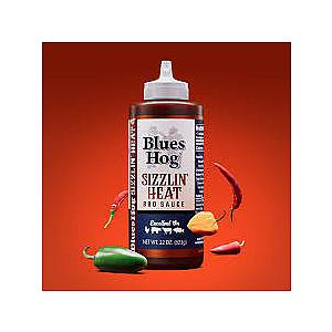 Blues Hog Sizzlin' Heat BBQ Sauce 22 Ounce Squeeze Bottle
