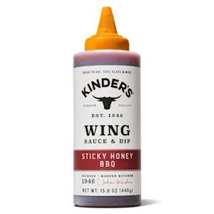 Kinder's Sticky Honey BBQ Wing Sauce & Dip