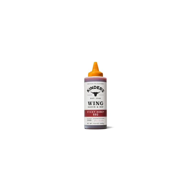 Kinder's Sticky Honey BBQ Wing Sauce & Dip