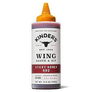 Kinder's Sticky Honey BBQ Wing Sauce & Dip