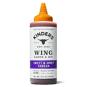 Kinder's Sweet & Spicy Korean Wing Sauce & Dip