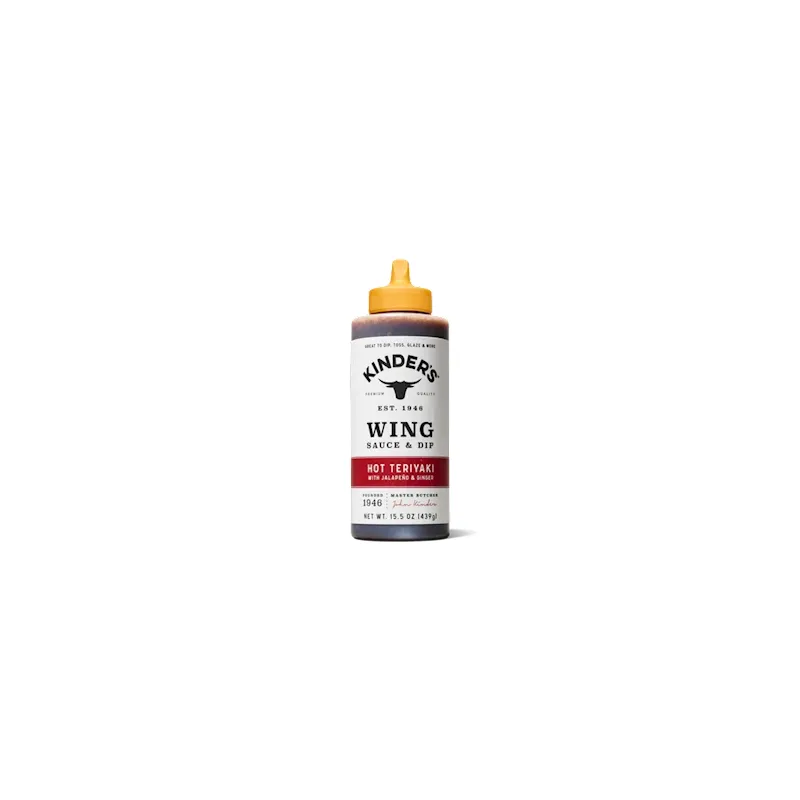 Kinder's Hot Teriyaki Wing Sauce & Dip