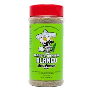 Meat Church Garlic & Jalapeno Blanco, 12oz. shaker