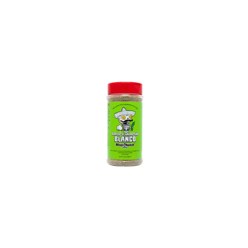 Meat Church Garlic & Jalapeno Blanco, 12oz. shaker