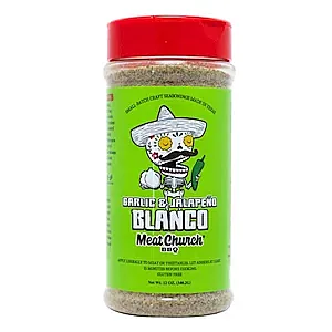 Meat Church Garlic & Jalapeno Blanco, 12oz. shaker