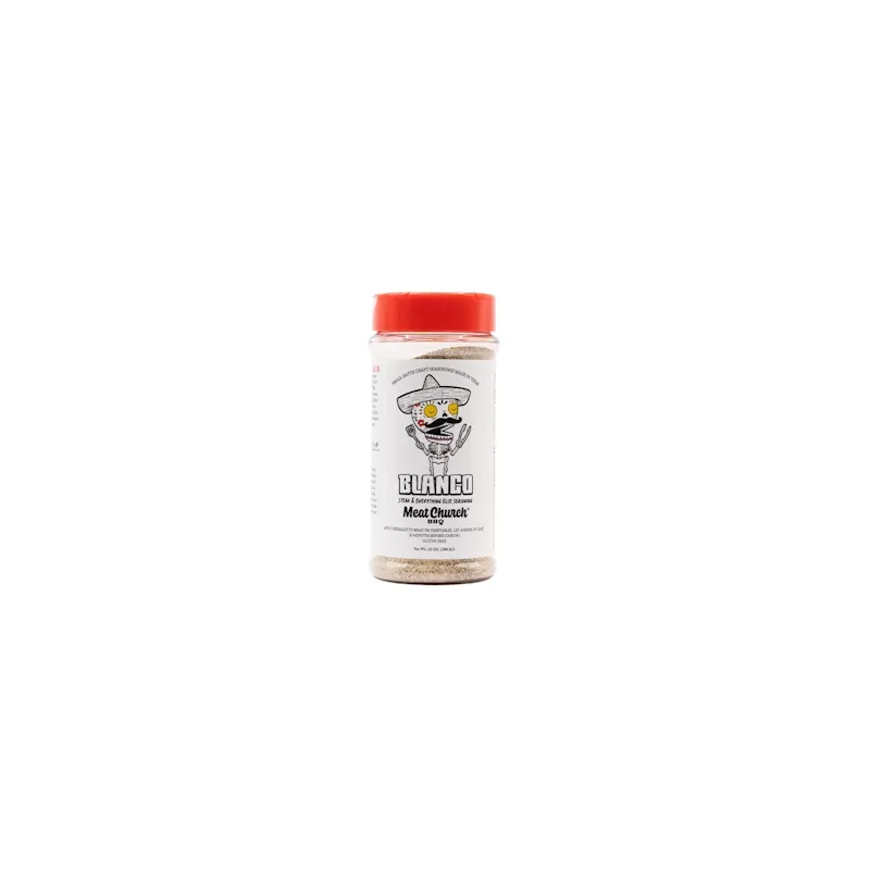 Meat Church Blanco Seasoning, 12oz.Shaker