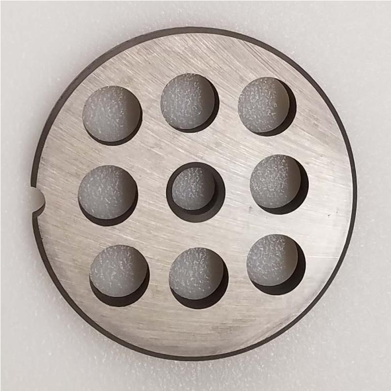 Triumph Meat Grinder Plate Enterprise 12 REVERSIBLE D2 Steel 1/2" Holes (107375)
