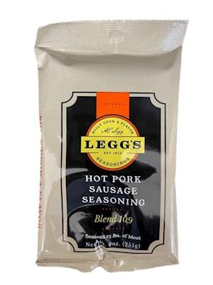 AC Leggs Hot Pork Sausage Seasoning Blend #109