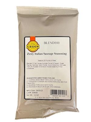 AC Leggs Zesty Italian Sausage Seasoning Blend 100